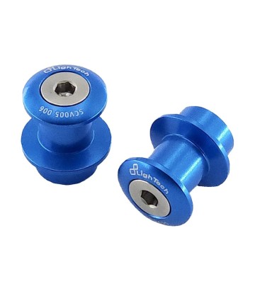 LighTech-diabolo's voor paddockstand M10x1.25, kobaltblauw voor CFMOTO SR 450 (23), Kawasaki ER 6 (12-20), ZX 6 R (22-25)