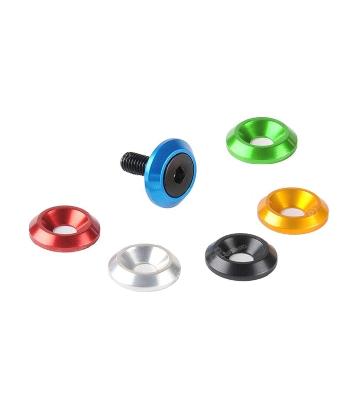 Boutenset met geanodiseerde sluitringen LighTech M8 x 30 in goud