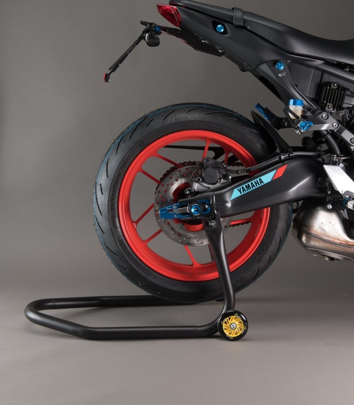 Caballete Trasero con Ruedas LighTech