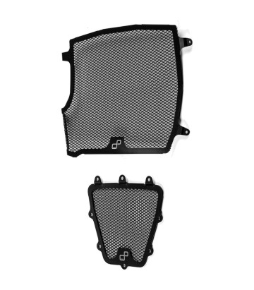 Protetor de radiador LighTech em preto para Ducati DesertX 950 (22-24)