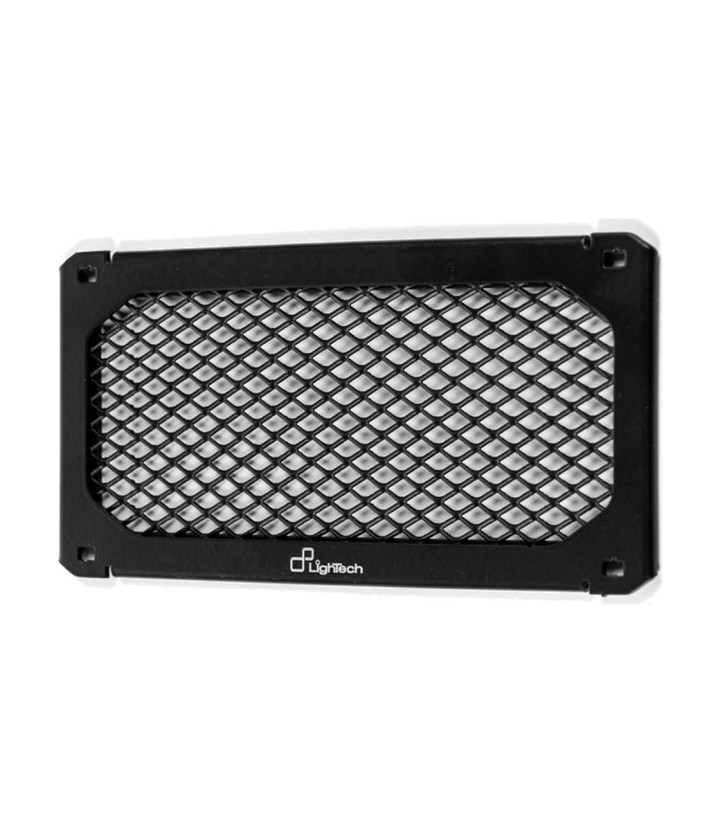 Grille de protection du radiateur d’huile LighTech noire pour Ducati Hypermotard 939 (16-18), Hypermotard 950 (19-24)