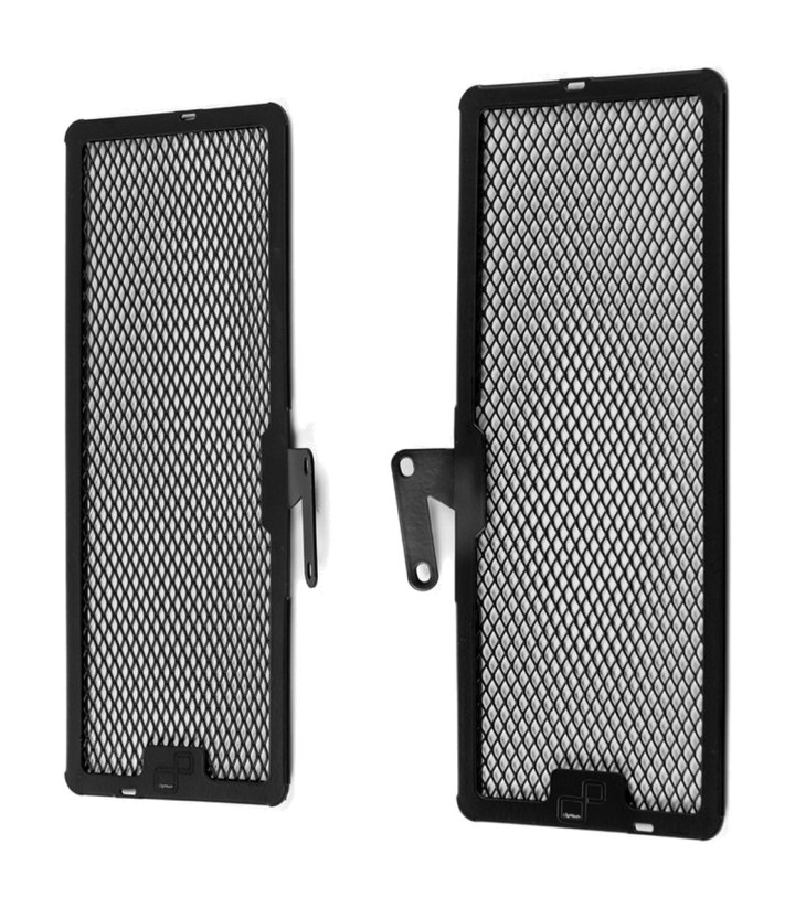 LighTech Radiator Guard in Black for Ducati Multistrada 1200 V4 (21-24)