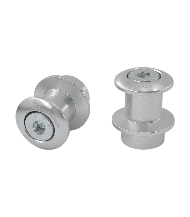LighTech M8 Paddock Stand Bobbins in Silver