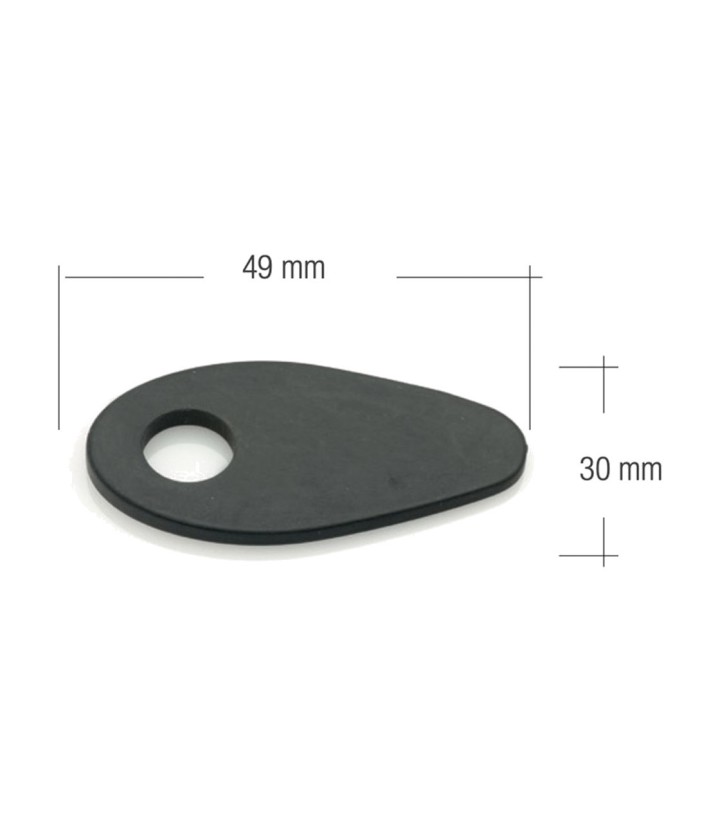 Placas Cubre Intermitente LighTech de 49 x 30 mm (4 Unidades) para varios modelos de Honda