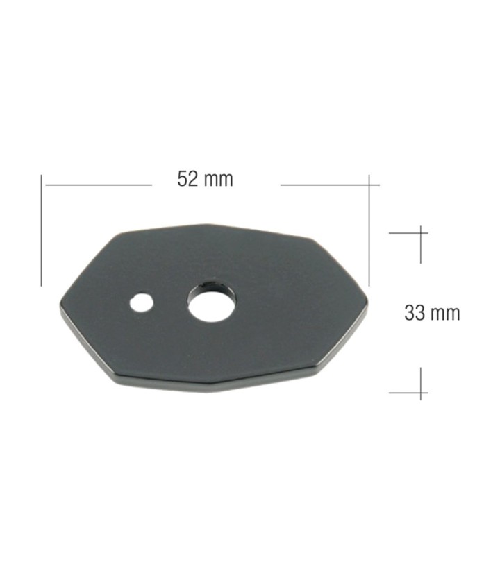 Tampas de piscas LighTech, 52 x 33 mm para Kawasaki Z 900 (19)