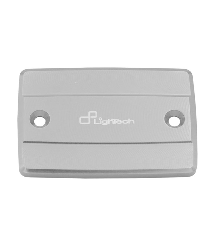 LighTech Front Brake Reservoir Cap in Silver for several Honda and Yamaha models