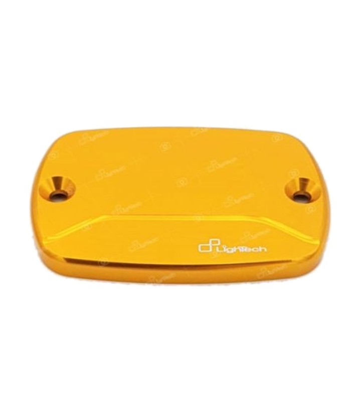LighTech Rear Brake Reservoir Cap in Gold for Yamaha TMAX 500 (05-11), 530 (12-24), 560 (20-26)