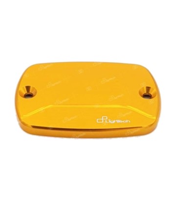 LighTech Rear Brake Reservoir Cap in Gold for Yamaha TMAX 500 (05-11), 530 (12-24), 560 (20-26)