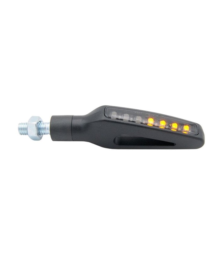 Set LED-knipperlichten 925 LighTech in zwart
