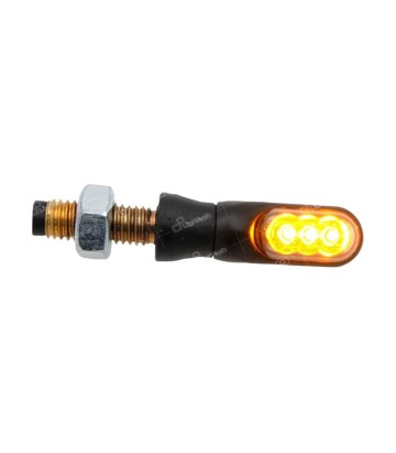 Set LED-knipperlichten 928 LighTech in zwart
