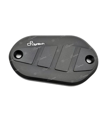 Coperchio pompa freno anteriore LighTech nero per Kawasaki Ninja 400 (18-23), Z 400 (17-23)