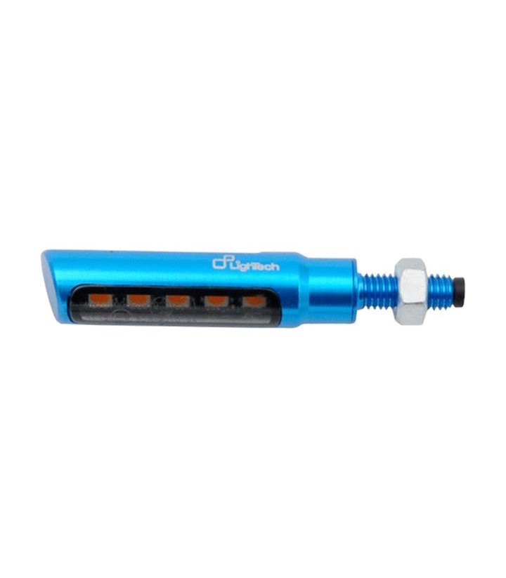 Par de piscas LED 930 LighTech ABS em azul
