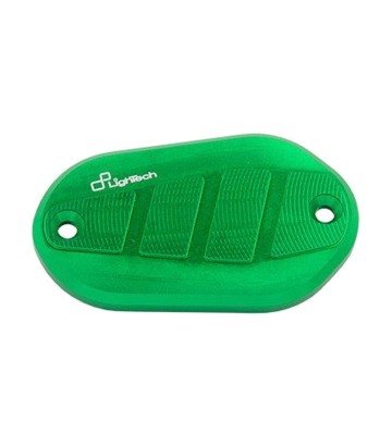 Tapa de Bomba de Freno Delantero LighTech en Verde para Kawasaki Ninja 400 (18-23), Z 400 (17-23)