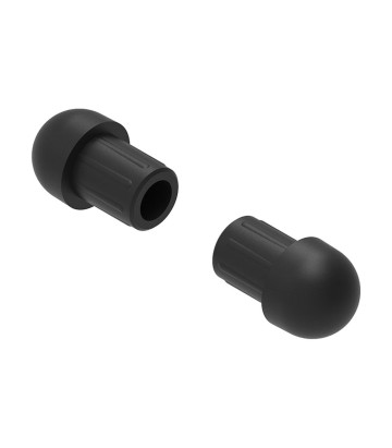 Kit di tappi per tubi manubrio LighTech D 15.8 in nero per Aprilia RS 660 (25), Yamaha YZF R1 (20-21)