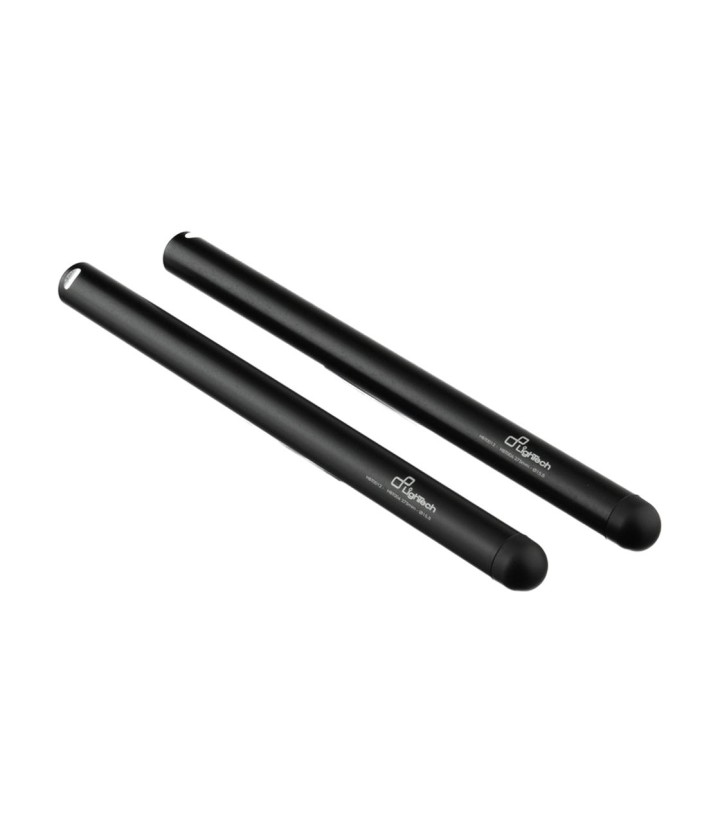 Paar clip-on-stuurbuizen LighTech L260mm in zwart voor Aprilia RS 660 (25)
