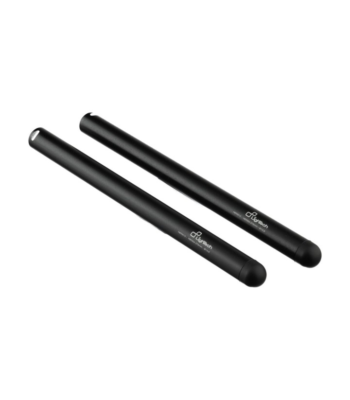 Par de tubos de semiguiador LighTech L275mm em preto para Aprilia RS 660 (25)