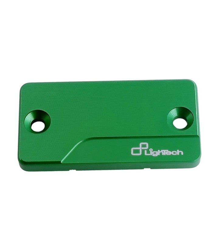 LighTech Rear Brake Reservoir Cap in Green for Kawasaki ZX 10 R (21-24)