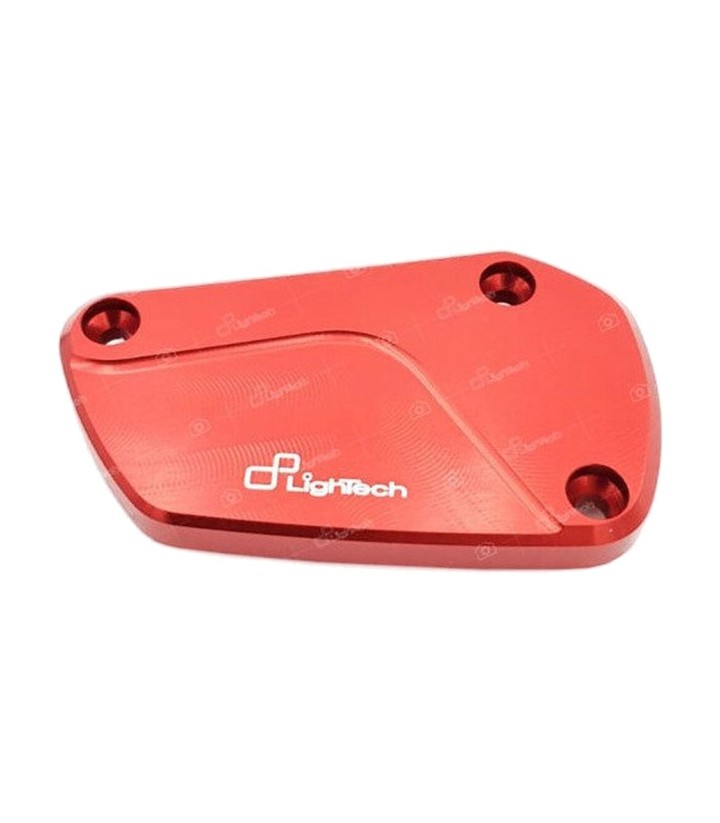 Couvercle de maître-cylindre d'embrayage LighTech rouge pour Aprilia Dorsoduro 900 (18-20), SMV 750 Dorsoduro (09-16)