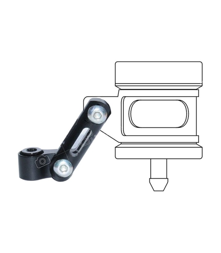 Soporte de Depósito de Líquido de Freno LighTech en Negro