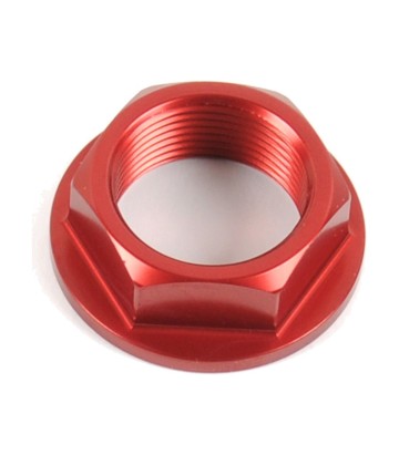 LighTech Hinterradmutter in Rot für several Aprilia and Suzuki models