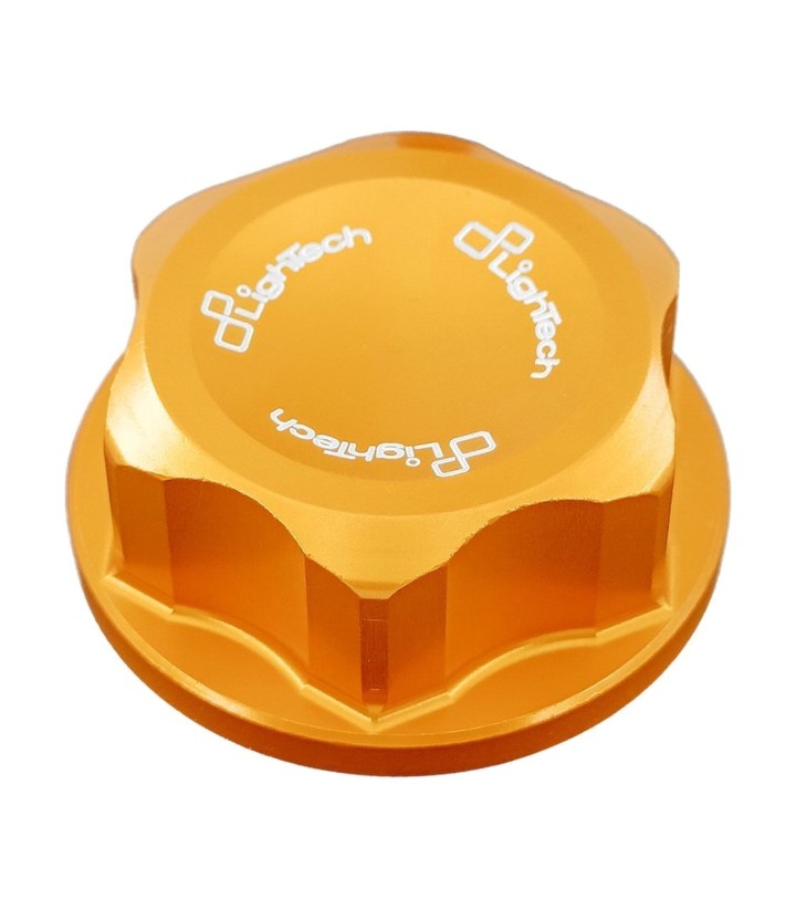 LighTech Lenkkopfmutter M22 x 1 in Gold für several Suzuki and Yamaha models