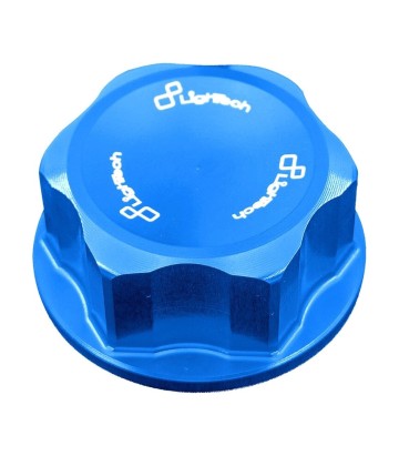 Tuerca de Dirección LighTech M24 x 1 en Azul Cobalto para varios modelos de Honda