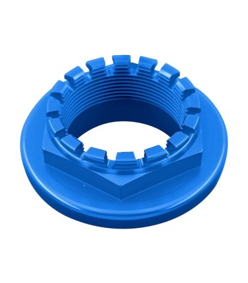 Tuerca de Rueda Trasera LighTech M38 x 1,5 en Azul Cobalto para Ducati 748/916/996/998 (96-01), Hypermotard 1100 (07-12)
