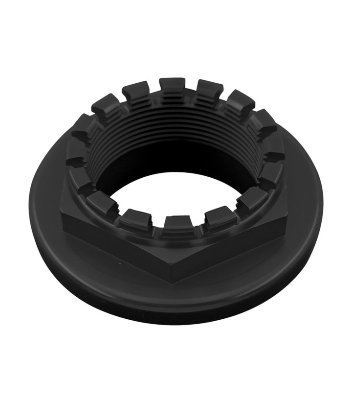 Tuerca de Rueda Trasera LighTech M38 x 1,5 en Negro para Ducati 748/916/996/998 (96-01), Hypermotard 1100 (07-12)