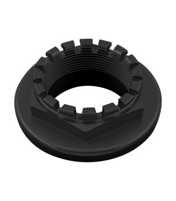 LighTech Hinterradmutter M38 x 1,5 in Schwarz für Ducati 748/916/996/998 (96-01), Hypermotard 1100 (07-12)