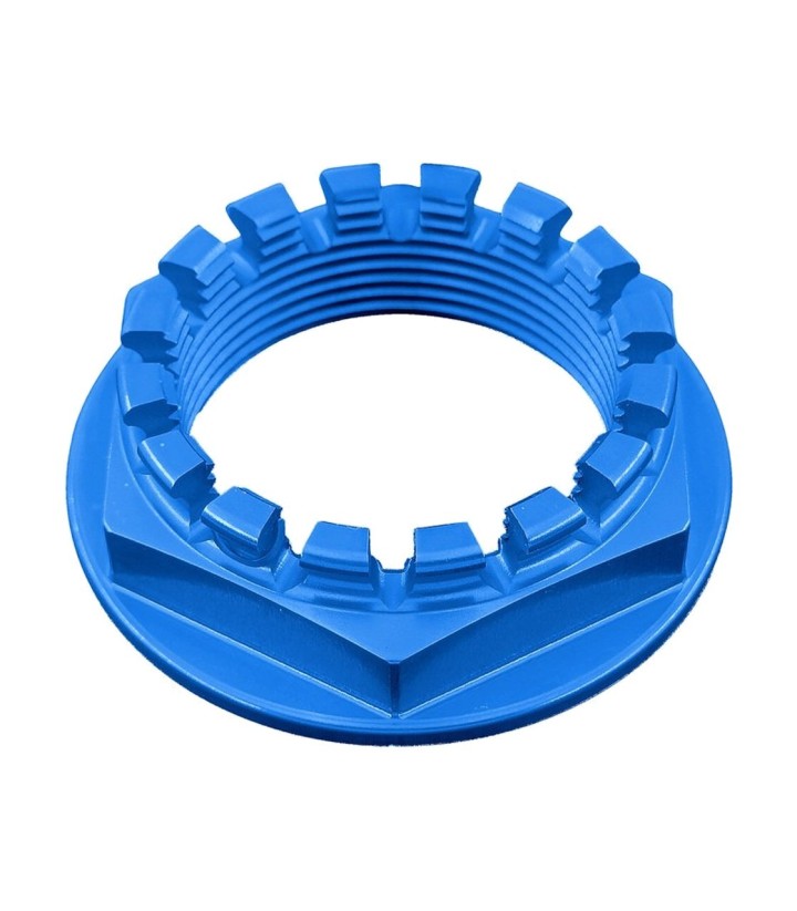 Dado ruota posteriore LighTech M33 x 1,5 blu cobalto per several Ducati models