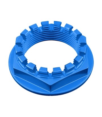 Dado ruota posteriore LighTech M33 x 1,5 blu cobalto per several Ducati models