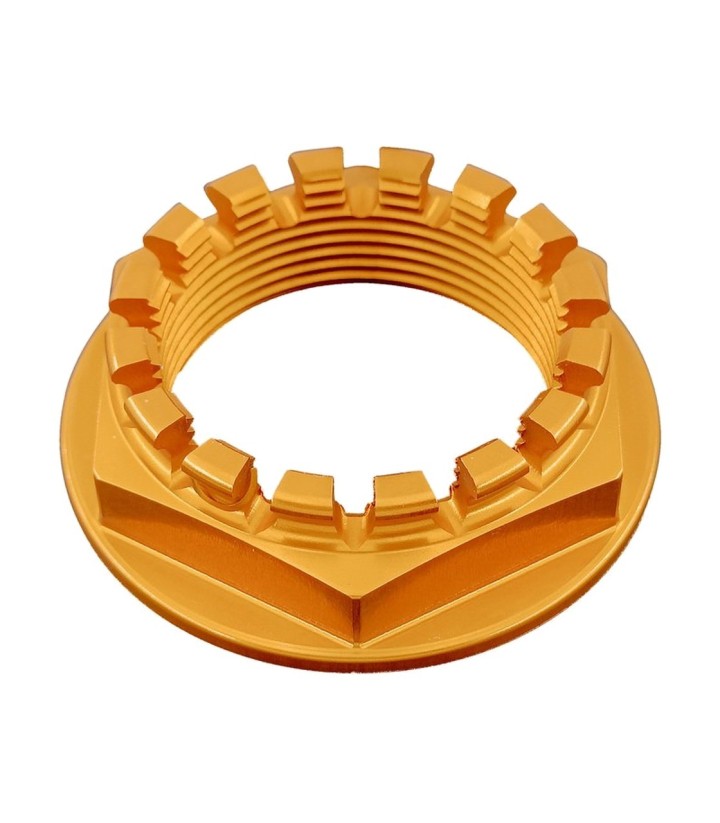 LighTech Rear Wheel Nut M33 x 1.5 in Gold for several Ducati models