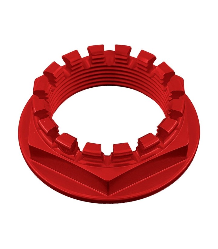 LighTech Rear Wheel Nut M33 x 1.5 in Red for several Ducati models