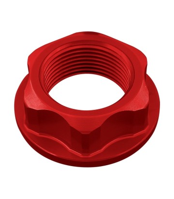 LighTech Hinterradmutter M24 x 1,5 in Rot für several Suzuki and Yamaha models