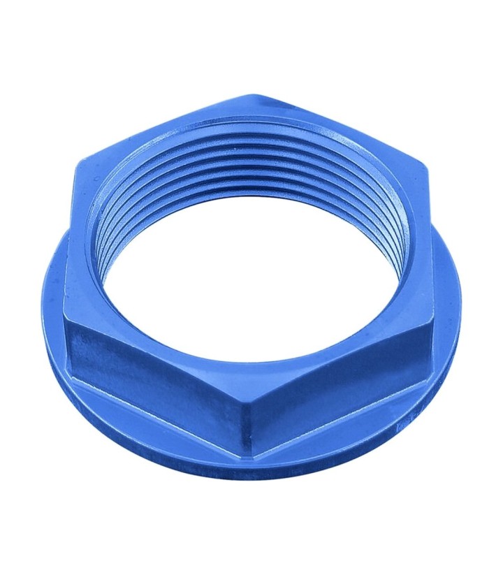 LighTech Front Wheel Nut M25 x 1.25 in Cobalt Blue for several Ducati and MV Agusta models