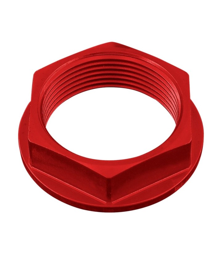 Porca da roda dianteira LighTech M25 x 1,25 em vermelho para several Ducati and MV Agusta models