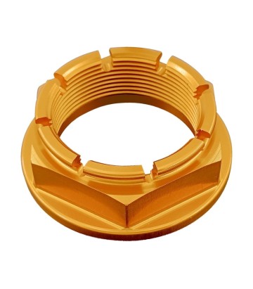 LighTech Rear Wheel Nut M38 x 1.5 in Gold for several Ducati and Triumph models