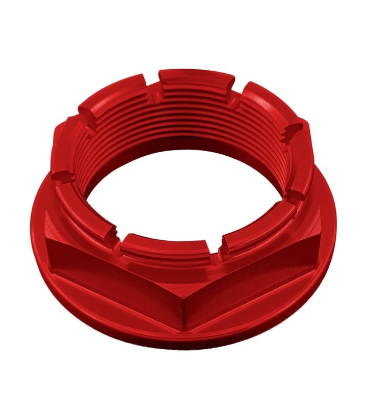LighTech Rear Wheel Nut M38 x 1.5 in Red for several Ducati and Triumph models