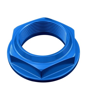LighTech Right Rear Wheel Nut M35 x 1.5 in Cobalt Blue for Triumph Speed Triple 1050 (08-16)