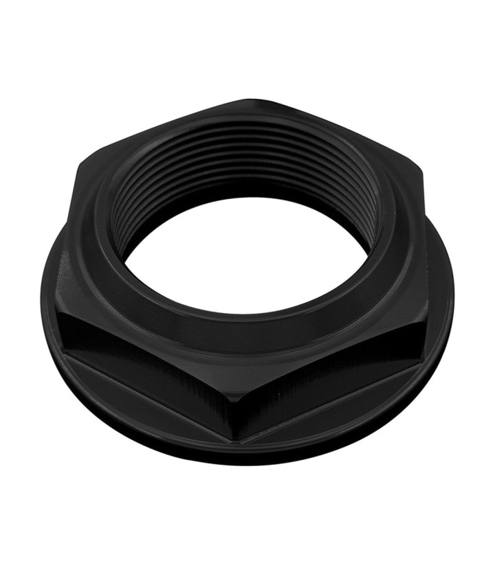 Achterwielmoer rechterzijde LighTech M35 x 1,5 in zwart voor Triumph Speed Triple 1050 (08-16)