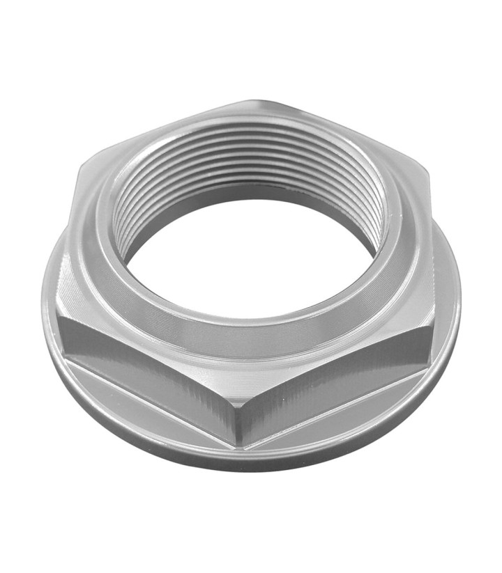 Tuerca de Rueda Trasera Lado Derecho LighTech M35 x 1,5 en Plata para Triumph Speed Triple 1050 (08-16)