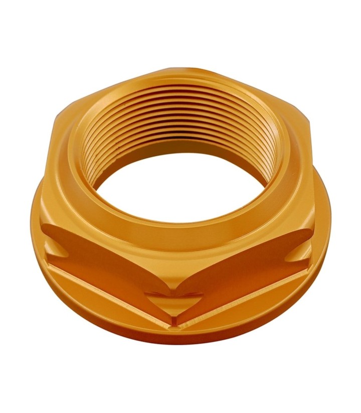 LighTech Rear Wheel Nut in Gold for Honda CB 1000 R (08-17)