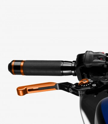 Hebel für Bremse und Kupplung Puig Klappbar & längenverstellbar 3.0 Orange