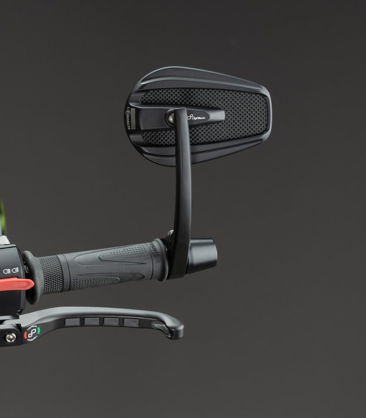 LighTech Spare Mirror Right Side for SPEAL035 Set in Black