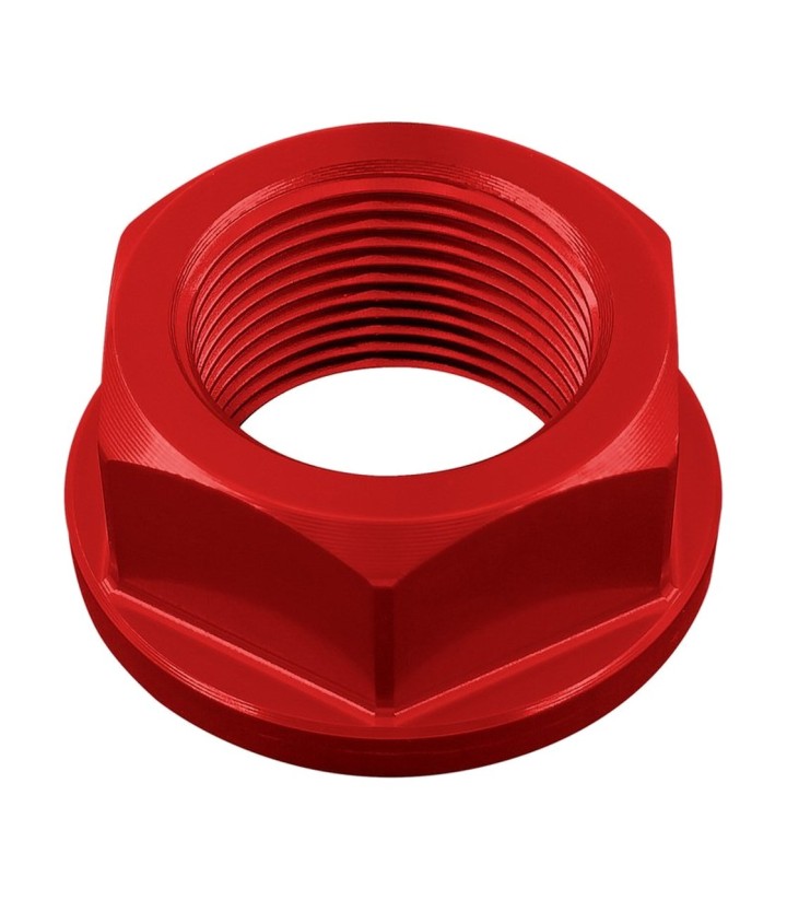 Écrou de roue arrière LighTech M24 x 1,5 rouge
