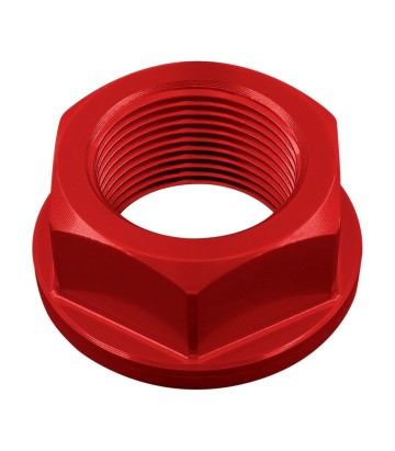 LighTech Rear Wheel Nut M24 x 1.5 in Red