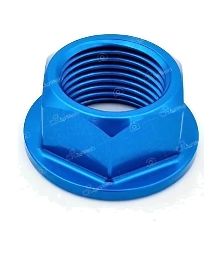 Porca da roda traseira LighTech em azul cobalto
