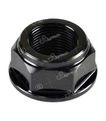 LighTech Hinterradmutter in Schwarz