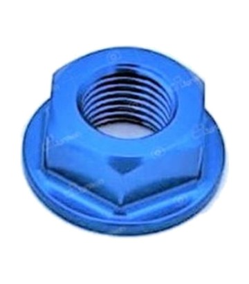 LighTech Swingarm Nut in Cobalt Blue