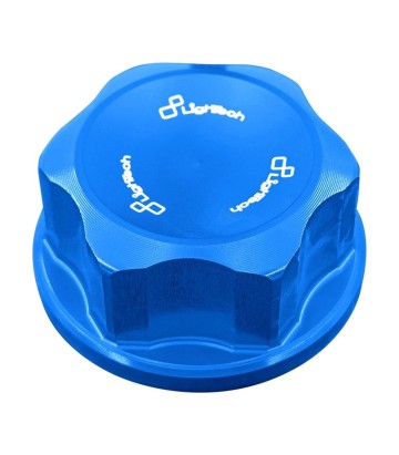 LighTech Steering Stem Nut M28 x 1 in Cobalt Blue
